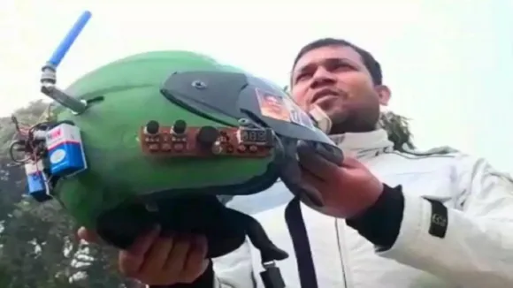 जवानों के लिए बनाया स्मार्ट हेलमेट, चलाएगा गोलियां, बोलेगा वंदे मातरम
