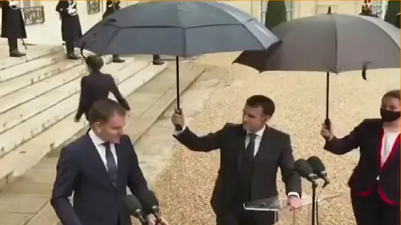 President of France Emmanuel Macron