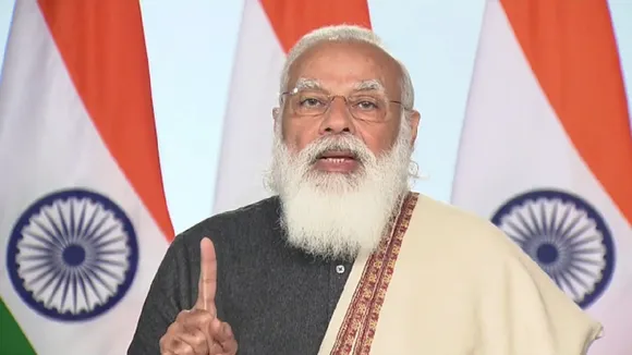 pm modi addressing