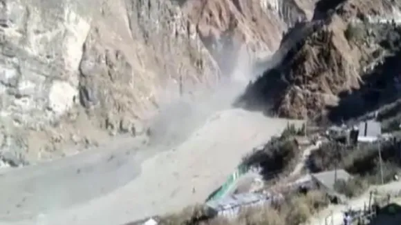 Glacier in Chamoli