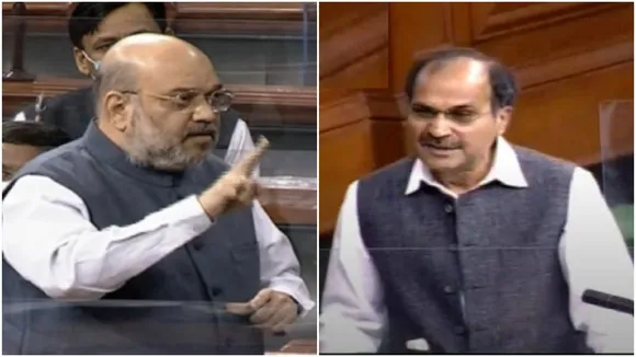 Amit Shah vs Adhir Ranjan1