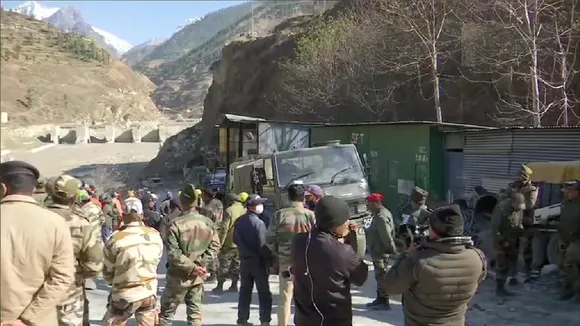 Rescue operation temporarily halted in Chamoli