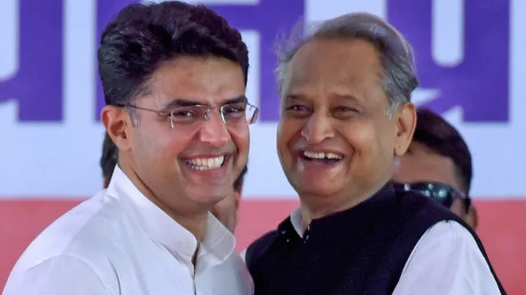 Sachin Pilot and Ashok Gehlot