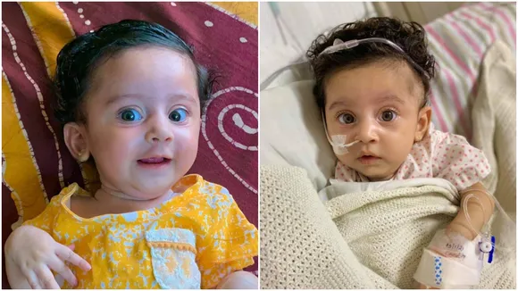 5 महीने की तीरा को बचाने के लिए लगेगा 22 करोड़ का इंजेक्शन