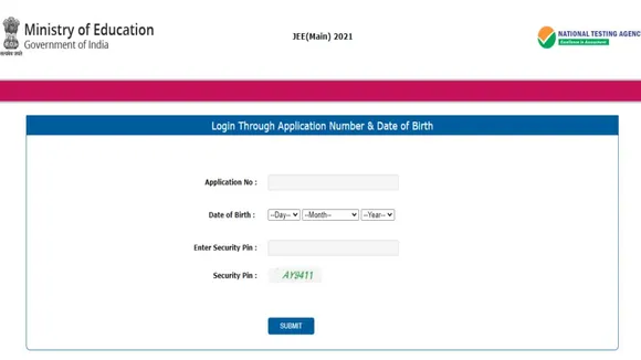 JEE Main Exam 2021