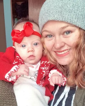 0 A new mum has told of her surprise after her breast milk turned neon green in colour after she and