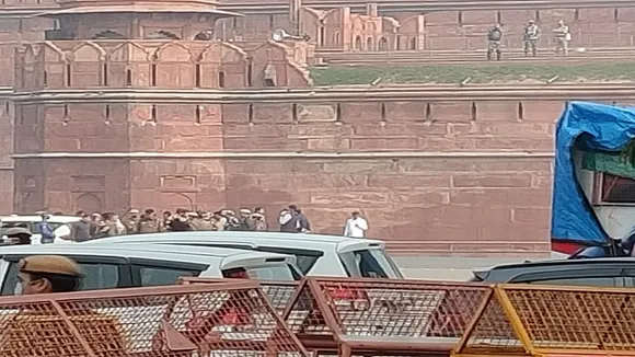 Deep Sidhu  Ikbal Singh taken to Red Fort to recreate crime scene