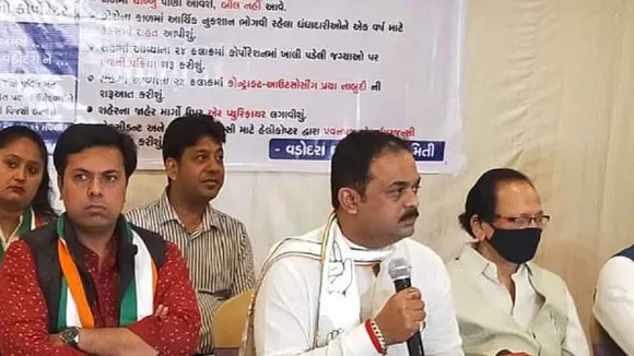 Congress releases manifesto for Gujarat civic election
