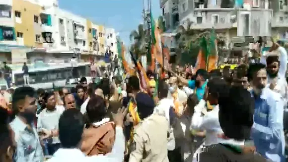 clash bjp congress