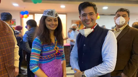 AAP में शामिल हुईं मिस इंडिया दिल्ली मानसी सहगल