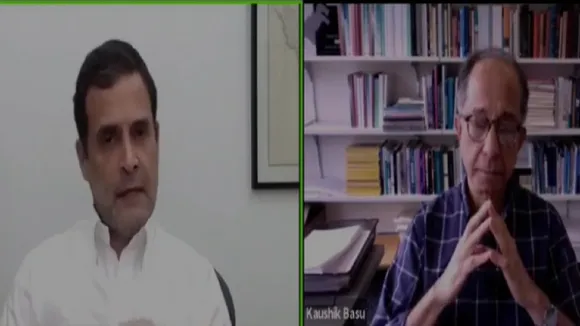 Rahul Gandhi Kaushik Basu