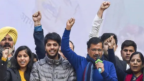 MCD उपचुनाव में AAP ने जीती 5 में से 4 सीट, लगे जय श्री राम के नारे