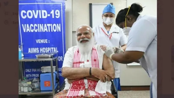 modi vaccination