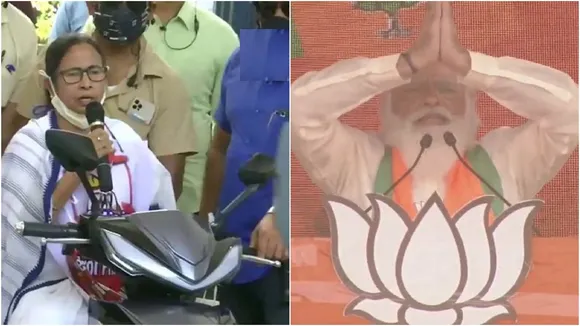 Prime Minister Narendra Modi taunt on Mamta scooty will fall in Nandigram1