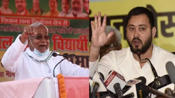 Tejashwi yadav surrounds cm Nitish kumar to demand arrest of the murdered MLA