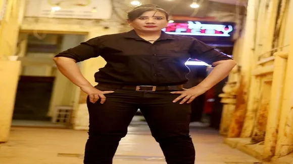 Female bouncer Mehrunisa