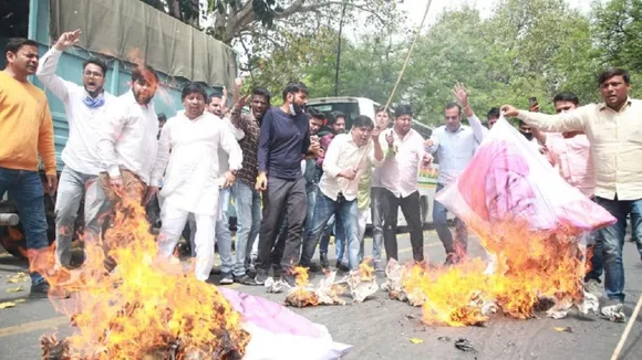 kisan protest sakshi ji maharaj