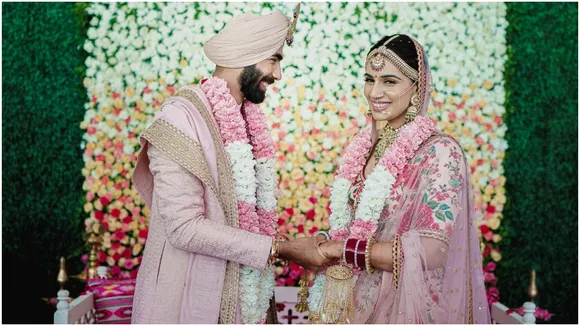 Jasprit Bumrah ties knot with Sanjana Ganesan