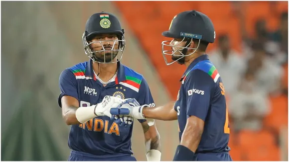 hardik pandya shreyas iyer