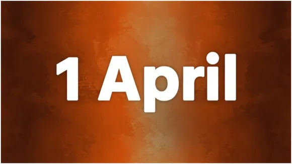 1 April 2021