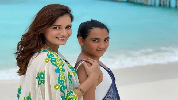 dia mirza stepdaughter