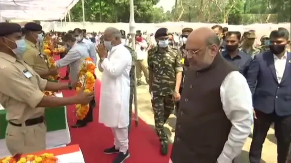 गृह मंत्री अमित शाह ने बीजापुर के शहीद जवानों को दी श्रद्धांजलि