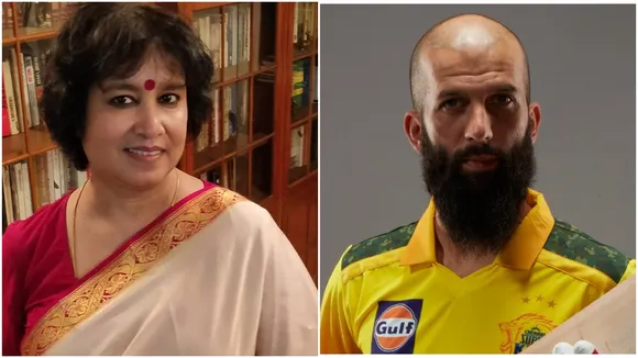 Taslima Nasreen tweet on Moeen Ali