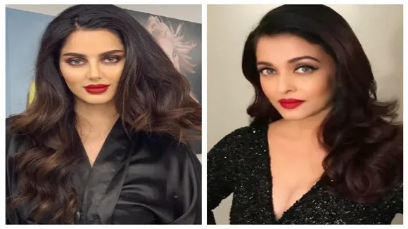 Mahlagha and Aishwarya Rai