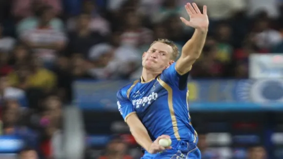 Rajasthan Royals bowler Chris Morris