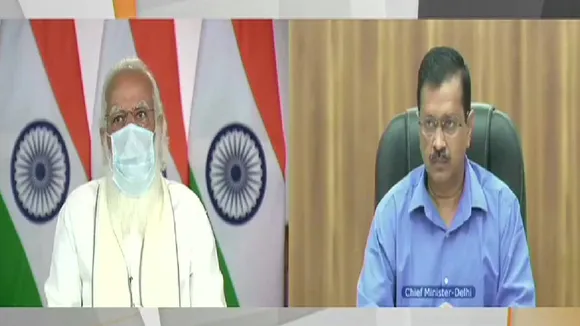PM Modi and CM Kejriwal