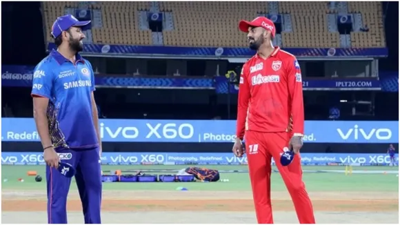 Rohit Sharma captain of Mumbai Indians and KL Rahul captain of Punjab Kings