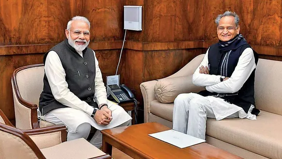 ashok gehlot meets pm modi