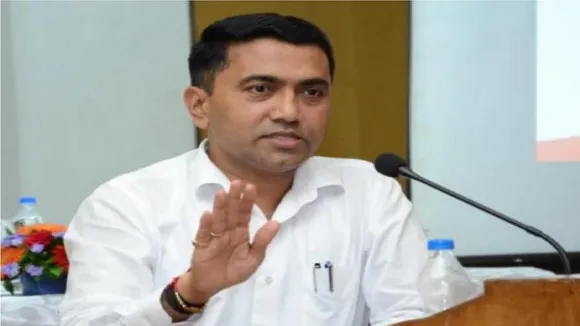 pramod savant goa cm