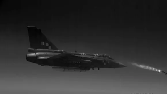 tejas fires python 5 missile
