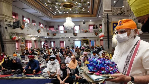 pm modi gurudwara