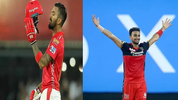 KL RAHUL AND harshal patel