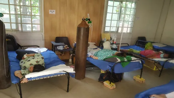 Seva Bharti isolation centers in Delhi