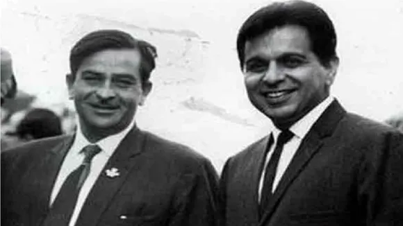 Dilip Kumar and Raj Kapoor