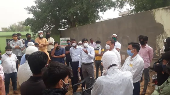 medical team in Sikar village