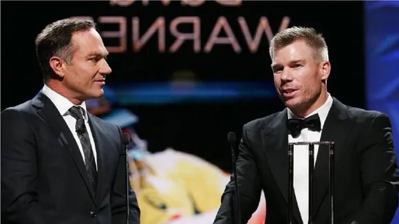David Warner and Michael Slater
