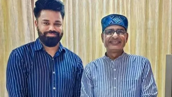 shivraj singh with akash