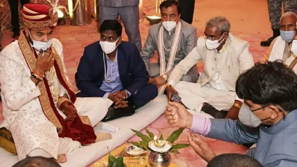 Keshav Prasad Mourya Son Marriage