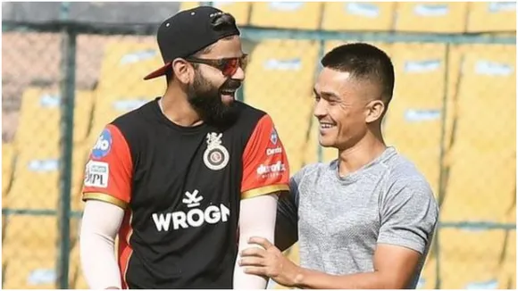 sunil chettri virat kohli