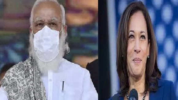 PM Modi speaks to US Vice President Kamala Harris