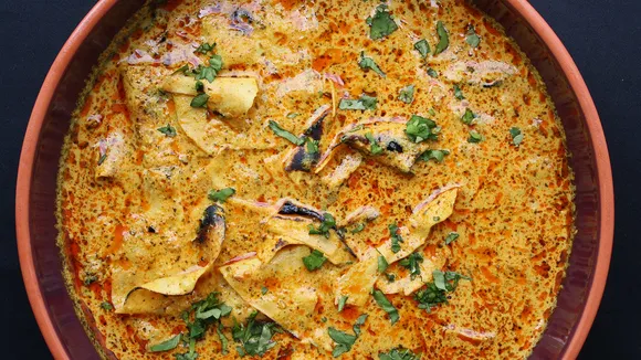 papad ki sabzi recipe