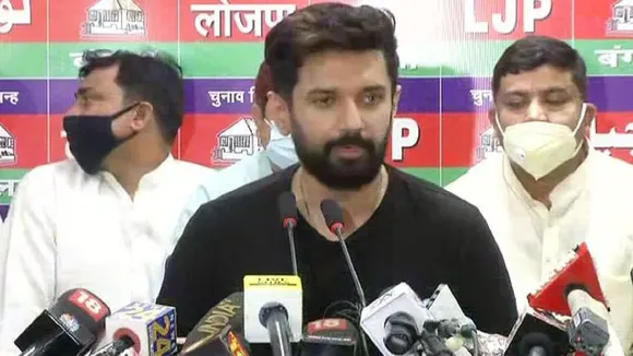 LJP leader Chirag Paswan
