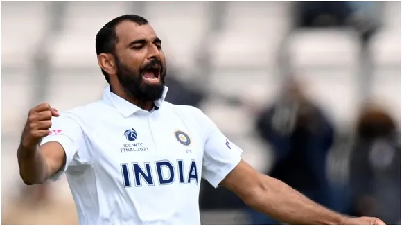 WTC final Shami 4 wicket haul restricts NZ 1st inns lead to 32