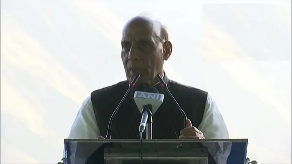 Defence Minister Rajnath Singh