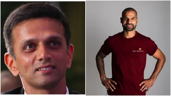 shikhar Dhawan  rahul dravid