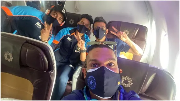 Shikhar Dhawan led India enters week long quarantine on arrival in Colombo